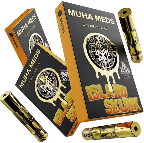 Muha Meds 1000mg Vape Cartridge - Gelato #33