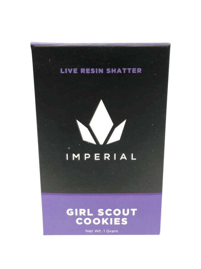 Imperial Extracts Live Resin Shatter - Girl Scout Cookies - The Balloon Room