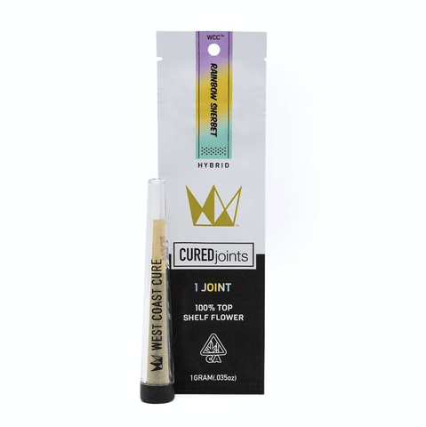 West Coast Cure Cured Joint Pre-Roll - Wedding Cake