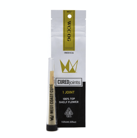 West Coast Cure Cured Joint Pre-Roll - London Pound Cake