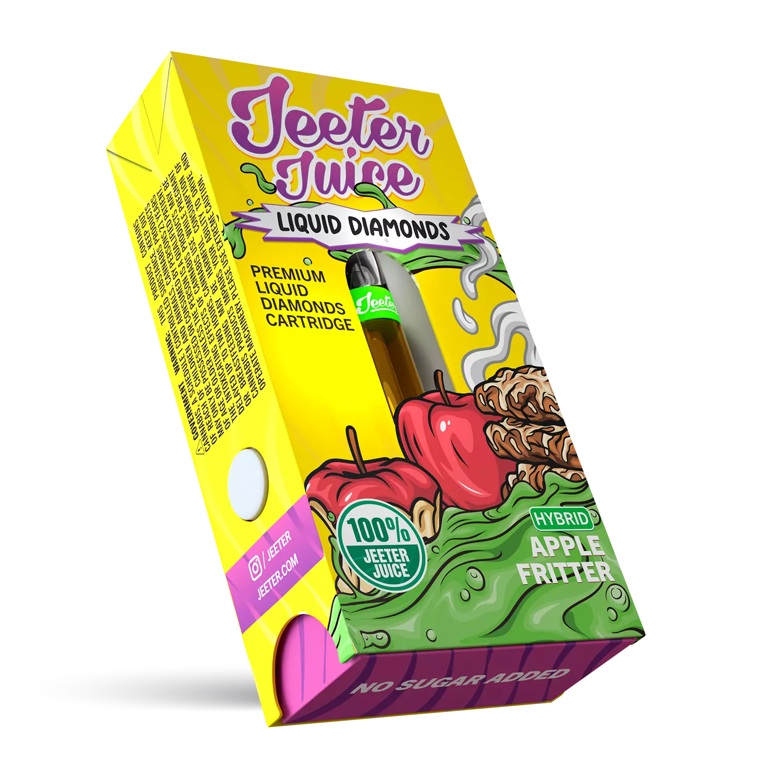 Jeeter Juice Premium 1 Gram Liquid Diamonds Vape - Apple Fritter - The Balloon Room