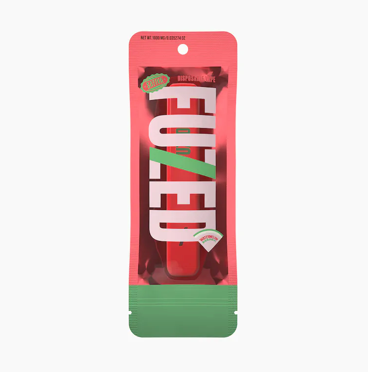 Fuzed Watermelon Mania All-In-One Disposable Vape 1000mg - The Balloon Room