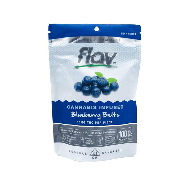 FlavRX Blueberry Belts 100mg - The Balloon Room