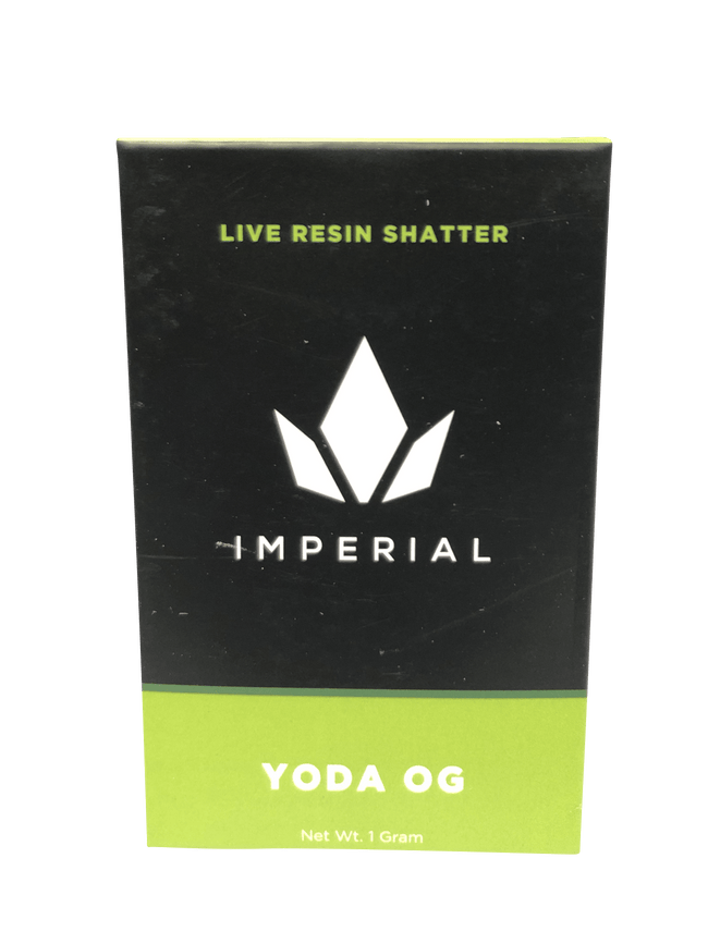 Imperial Extracts Live Resin Shatter - Yoda OG - The Balloon Room