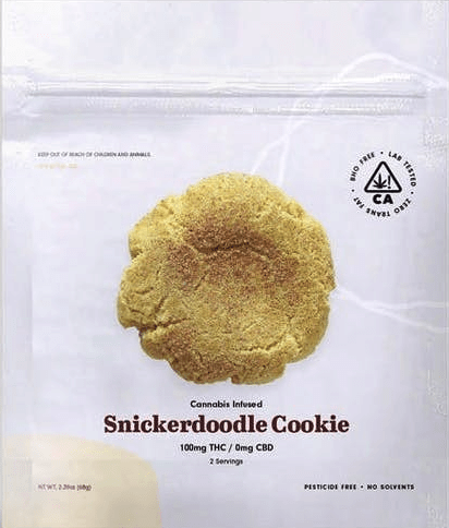 The Cookie Factory Snickerdoodle Cookie Edible 100mg - The Balloon Room