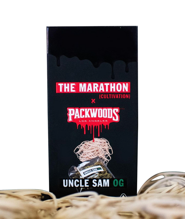 Packwoods Special Edition 2 gram Preroll - Marathon x Uncle Sam OG - The Balloon Room