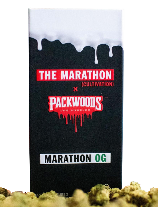 Packwoods Special Edition 2 gram Preroll - Marathon OG - The Balloon Room