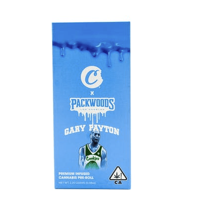 Packwoods x Cookies Collab 2 gram Preroll - Gary Payton - The Balloon Room