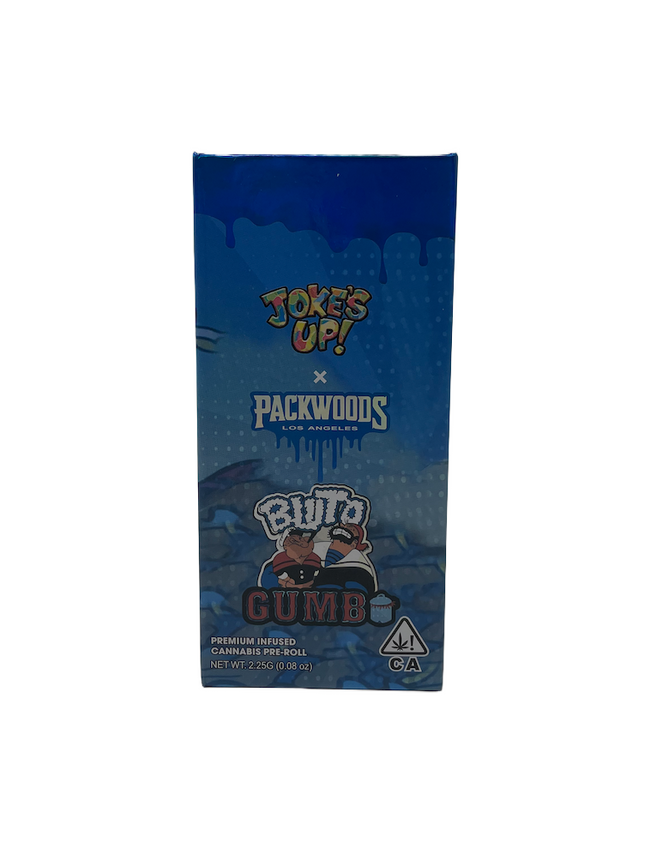 Packwoods Joke's Up Special Edition 2 gram Preroll - Bluto Gumbo - The Balloon Room