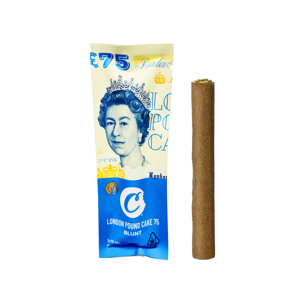 Cookies London Pound Cake 2 Gram Blunt Preroll - The Balloon Room