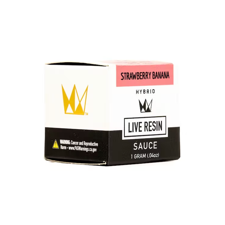 West Coast Cure Strawberry Banana Live Resin Sauce - The Balloon Room