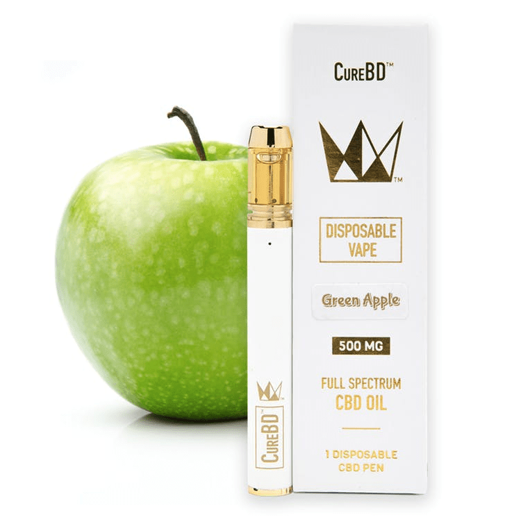 West Coast Cure CureBD Disposable Vape - Green Apple - The Balloon Room