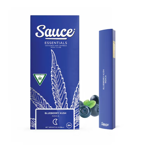 Sauce Essentials - 1G Live Resin Disposable Vape - Platinum Rose