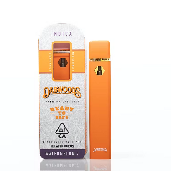 Dabwoods 1 Gram Disposable Vape - Watermelon Z – The Balloon Room